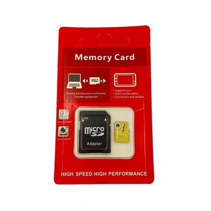 Карта пам'яті microSD 64 GB з адаптером у блістері